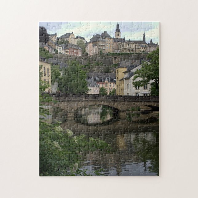 Puzzle Grund, Luxembourg (Vertical)