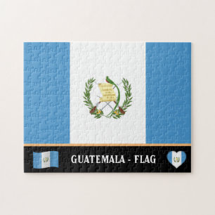 Puzzle Guatemala Drapeau & Guatemala Pays / Guatemala