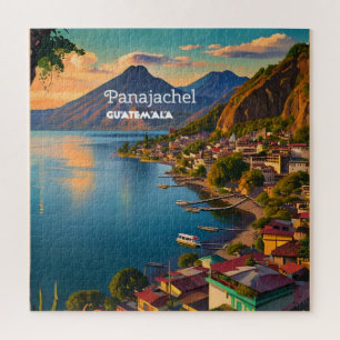 Puzzle Guatemala Panajachel   Voyager Vintage
