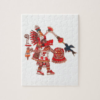 Puzzle Guerrier aztèque de chaman de danse