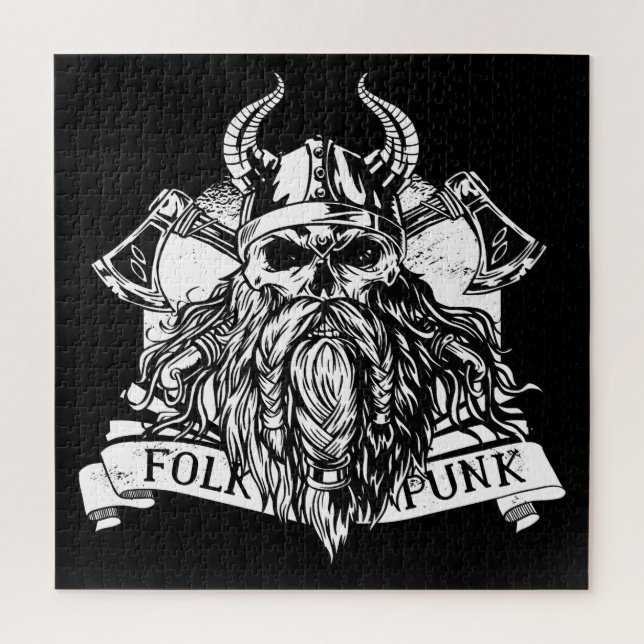 Puzzle Guerrier viking porteur (Vertical)