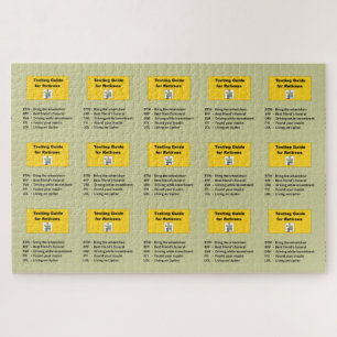 Puzzle Guide de service de mini-messages pour des