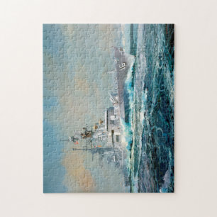 Puzzle Guided Missile Cruiser USS Leahy (CG 16)