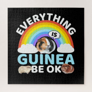 Puzzle Guinée Pig - Guinée Soyez OK, Encouragement