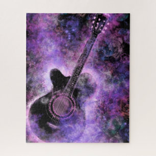 Puzzle guitare romantique