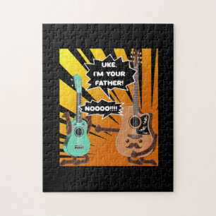 Puzzle Guitariste Uke Je Suis Ton Père Anniversaire