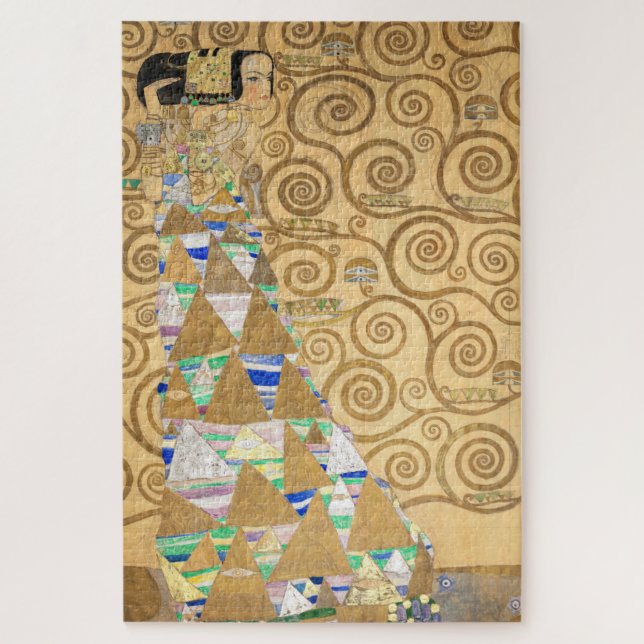 Puzzle Gustav Klimt - Attente, Stoclet Frieze (Vertical)