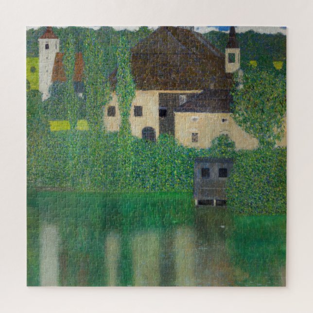 Puzzle Gustav Klimt - Château aquatique (Vertical)