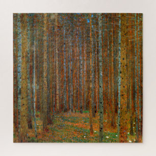 Puzzle Gustav Klimt - Forêt de pins Tannenwald