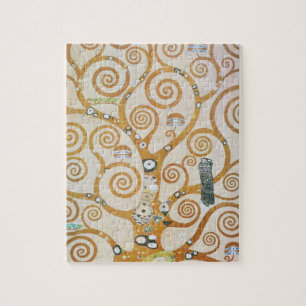 Puzzle Gustav Klimt The Tree of Life Art Nouveau