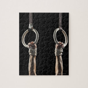 Puzzle Gymnaste balançant des anneaux 2