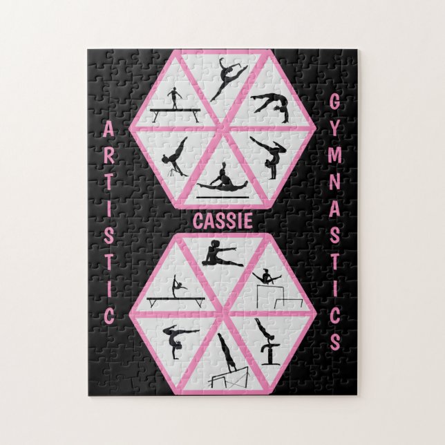 Puzzle Gymnastique artistique Hexagon (Vertical)
