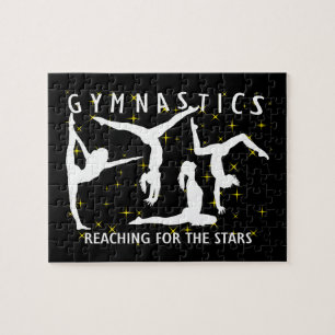 Puzzle Gymnastique atteignant pour les étoiles