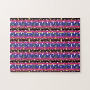 Puzzle Gymnastique féminine Arbre de Noël