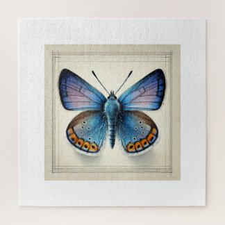 Puzzle Hairstreak Butterfly 180724IREF217 - Watercolor