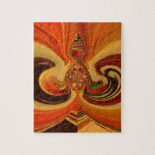 Puzzle Hakuna Matata Cool Retro fleurs Vintages design.jp