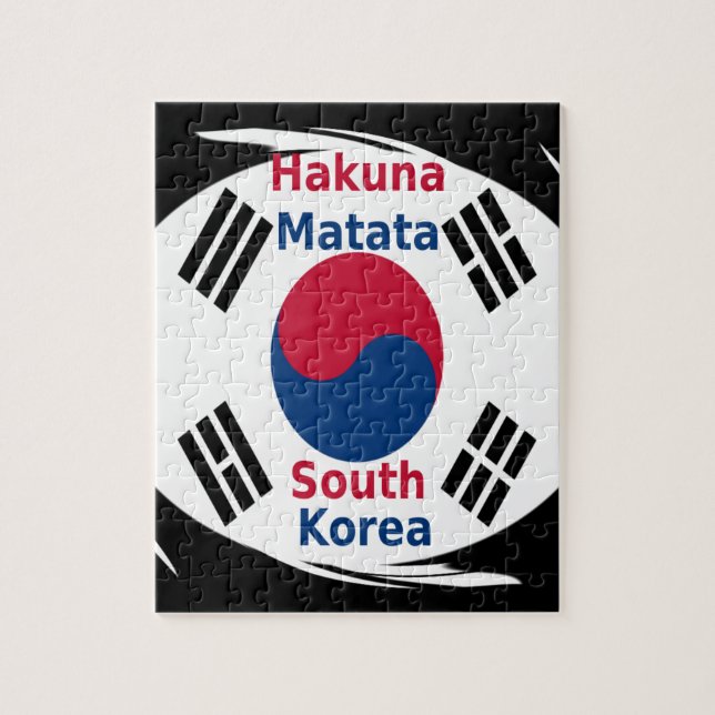 Puzzle Hakuna Matata Corée du Sud (Vertical)