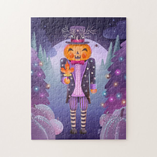 Puzzle Halloween Citrouille Nutcracker (Vertical)