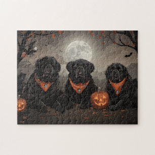 Puzzle Halloween de Terre-Neuve Éffrayant