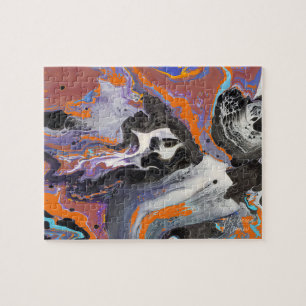Puzzle Halloween éffrayant Design Couleurs traditionnelle