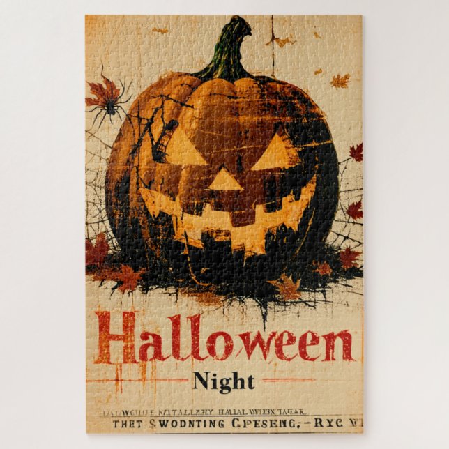 Puzzle Halloween Graphic - Classique 1960 (Vertical)