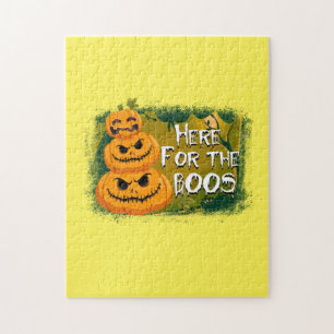 Puzzle Halloween Here