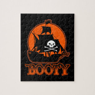 Puzzle Halloween Pirate Boty