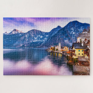 Puzzle Hallstatt village Autriche puxxle