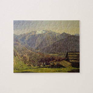 Puzzle Hallstatter-Voyez (huile sur la toile)