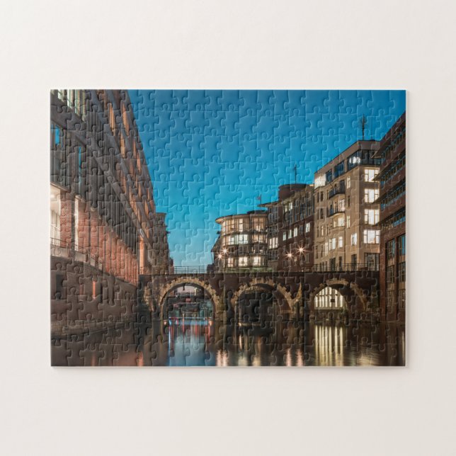 Puzzle Hambourg Ellerntorsbrücke (Horizontal)