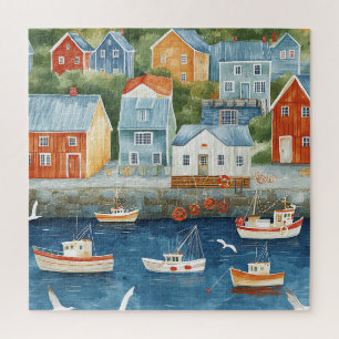 Puzzle Hameau maritime