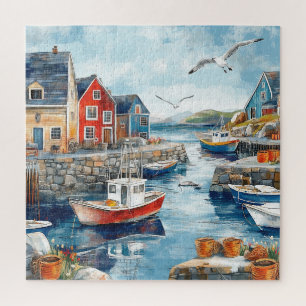 Puzzle Hameau maritime