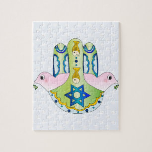 Puzzle Hamsa juif