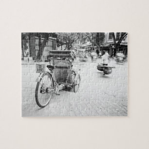 Puzzle Hanoi Vietnam, Cyclo dans la vieille ville d'Hano