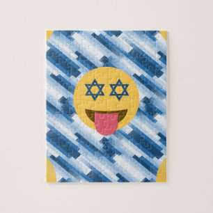 Puzzle hanoukka chanukkah emoji