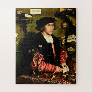 Puzzle Hans Holbein Le Jeune - Le Marchand Georg Gisze