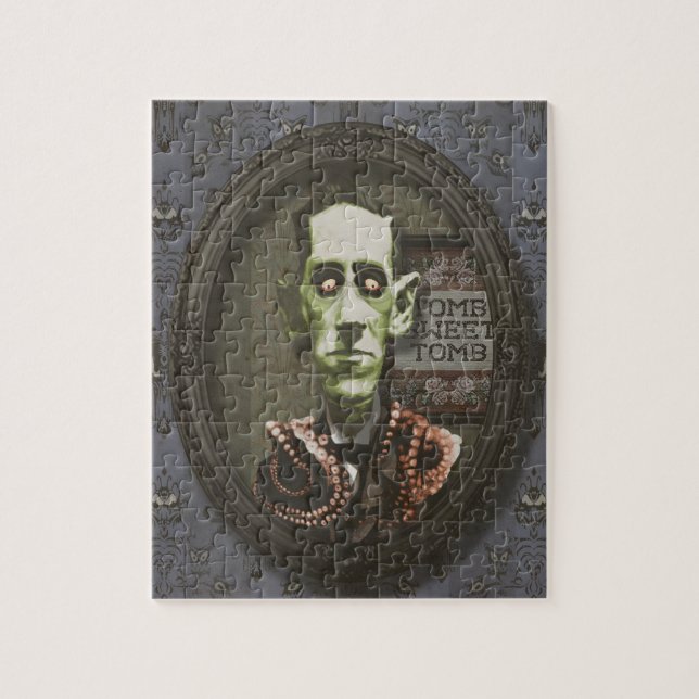 Puzzle hanté de HP Lovecraft de zombi (Vertical)