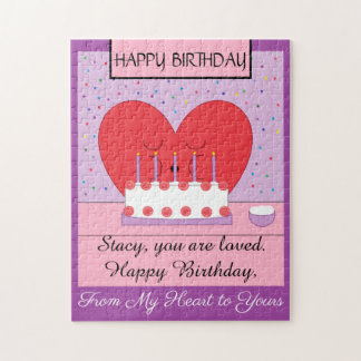 Puzzle Happy Birthday, From My Heart to Yours II