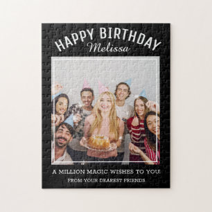 Puzzle Happy Birthday Wishes Photo