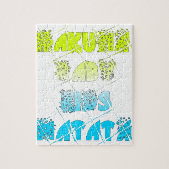 Puzzle Happy Colors Hakuna Matata Hakunamatata (Vertical)