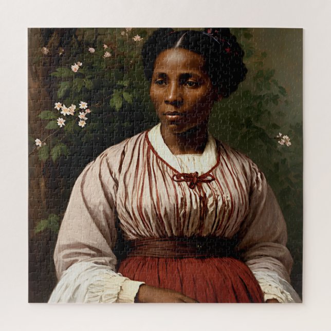 Puzzle Harriet Tubman Portrait Peinture Art (Vertical)