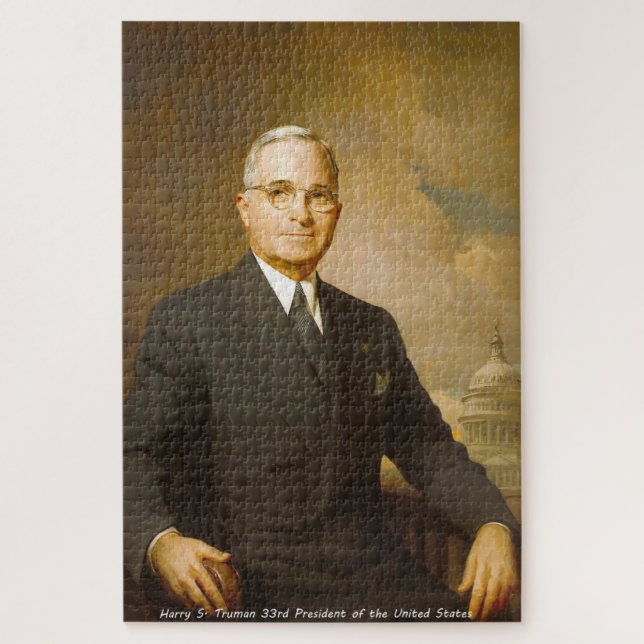 Puzzle Harry S. Truman 33e président (Vertical)