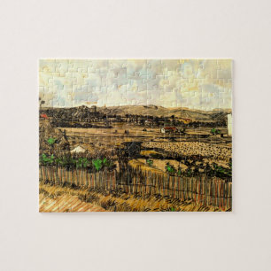 Puzzle Harvest in Provence Montmajour by Vincent van Gogh