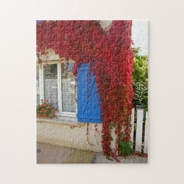 Puzzle - Haus in Arromanches (Vertikal)