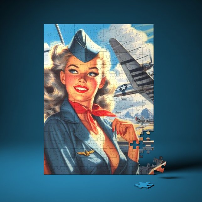 Puzzle Haut de la pince de l'aviation vintage (Créateur téléchargé)