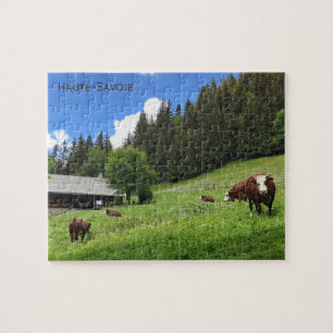 Puzzle Haute-Savoie, Alpes françaises