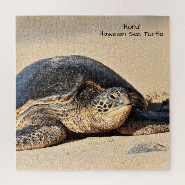 Puzzle hawaïen de tortue de mer (Vertical)
