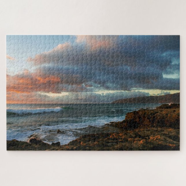 Puzzle Hawaïen du coucher de soleil (Horizontal)