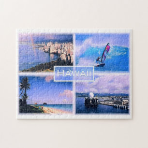Puzzle Hawaii - Usa - Mosaic -