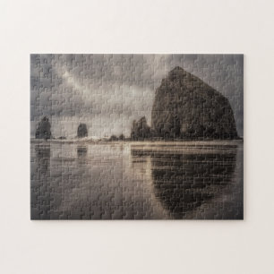 Puzzle: Haystack Rock und Nadeln
